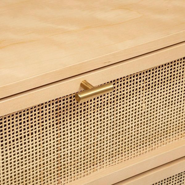 Szeroka komoda Rayo rattan zdjęcie 4