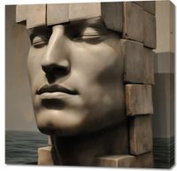 Obraz 90x90cm Budowanie Tożsamości