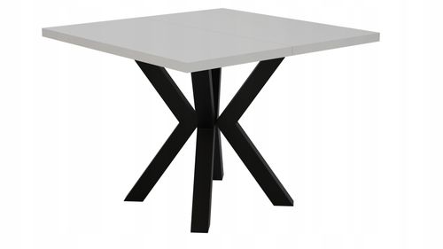 STÓŁ ROZKŁADANY NOGA METAL SALON KUCHNIA 90cm+2x50cm na Arena.pl