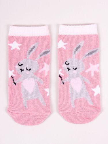 SKARPETKI WZOROWANE SKA-0123 6-9 wzór - dziewczynka na Arena.pl