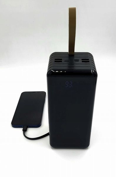 POWERBANK 80000mAh USB C IPHONE MICRO KABLE QUICK CHARGE PATONA CZARNY zdjęcie 5