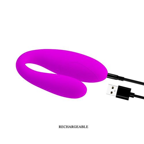 Silikonowy Stymulator - Wibrator Dla Par Pretty Love Fascination na Arena.pl