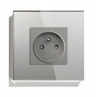 GNIAZDKO ELEKTRYCZNE SZKLANE POJEDYNCZE KONTAKT GNIAZDO 16A