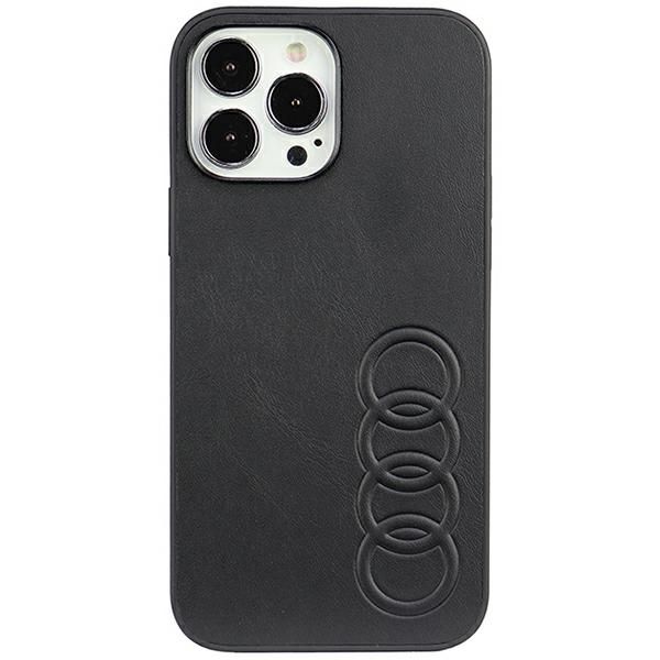 Etui Audi do iPhone 13 Pro Max, Czarny zdjęcie 1
