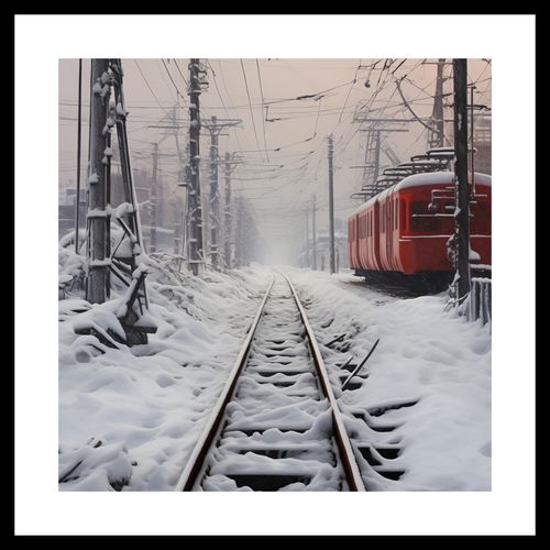 Plakat 30x30cm Podróż po Torach na Arena.pl