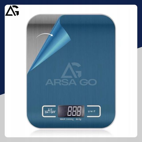 PRECYZYJNA WAGA KUCHENNA 10kg I 1g DOMOWA ELEKTRONICZNA TARA LCD BATERIE na Arena.pl