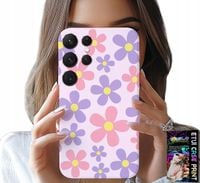 ETUI DO SAMSUNG GALAXY S22 Ultra - KOLOROWE STOKROTKI, STOKROTKA, KWIATKI