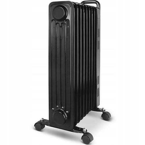 OSZCZĘDNY MOCNY Grzejnik elektryczny OLEJOWY 9 żeberek CZARNY 2000W 3 tryby na Arena.pl