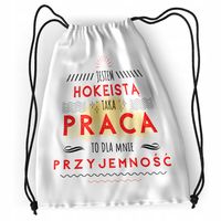 Plecak Dla Hokeisty Sportowy Szkolny Worek Z Nadrukiem Ze Zdjęciem
