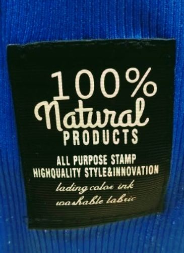 TUNIKA oversize BLUZKA PRĄŻKOWANA DAMSKA CHABROWA DUŻA 100% NATURAL na Arena.pl