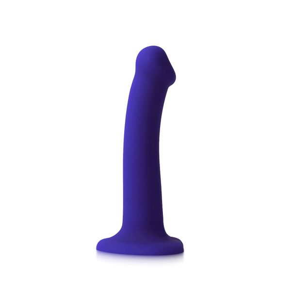 Glow-Led Dildo Purple - M zdjęcie 1