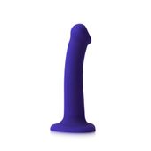 Glow-Led Dildo Purple - M