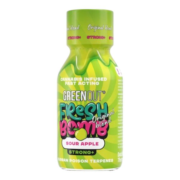 Green Out Fresh Bomb Sour Apple Strong+ zdjęcie 1