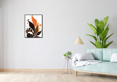 Plakat 50x65cm Ognie Jesienne na Arena.pl