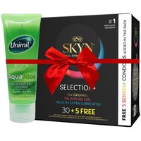 SKYN Selection+ Prezerwatywy Bez Lateksu mix 35 szt. Żel Nawilżający Gratis