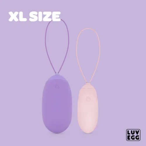 easytoys luv egg xl fioletowy - bezprzewodowe jajo wibrujące xl na Arena.pl