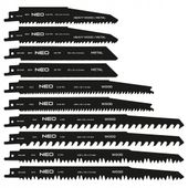 ZESTAW BRZESZCZOTY DO PIŁY SZABLASTEJ HCS/BIM 10 SZTUK NEO TOOLS 58-049