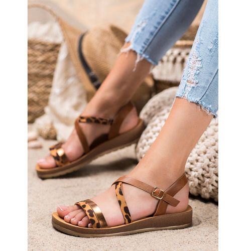 Sandałki Leopard Print r.39 na Arena.pl