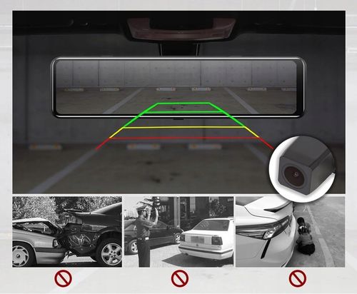 REJESTRATOR LUSTERKO CARPLAY ANDROID AUTO KAMERA COFANIA 2K QHD DVR 10,88" na Arena.pl