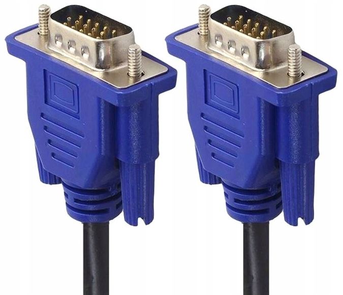 Kabel D-SUB SVGA Do Monitora 1,5 m zdjęcie 1