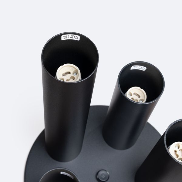 Plafon LAGOS 5P czarny zdjęcie 4