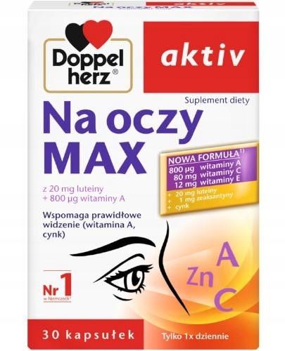 DoppelHerz Aktiv Na oczy MAX 30 kapsułek zdjęcie 1