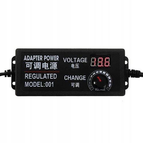 Zasilacz uniwersalny regulowany DC 3-24V 3A Potencjometr AC 100-240V na Arena.pl