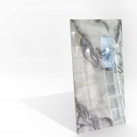 Gres 120x60 marmur biało-szary ZŁOTE REFLEKSY żyły połysk premium glamour