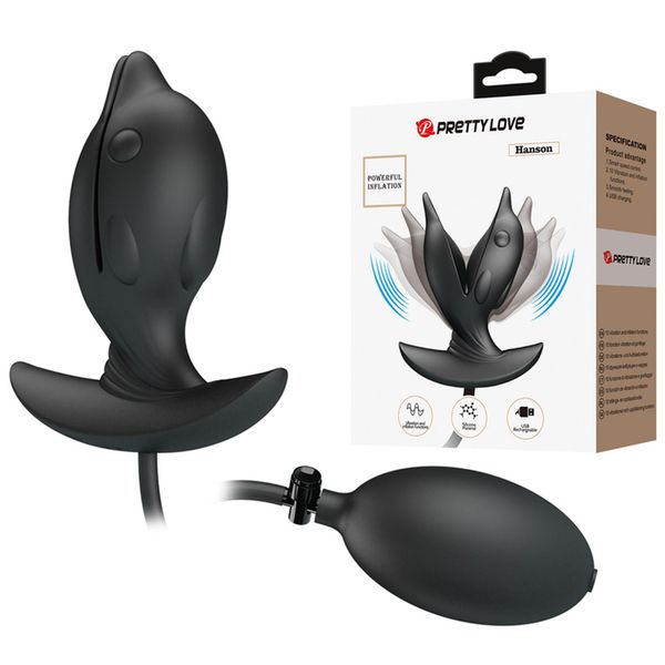 PRETTY LOVE - Hanson, Inflatable 10 vibration functions zdjęcie 1