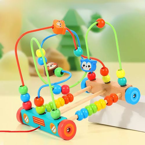 labirynt edykacyjny zoo przeplatanka mula do ciągania na kołach na Arena.pl