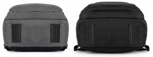 Plecak TORNISTER szkolny młodzieżowy DUŻY czarny 24L Klasy 1-8 Odblaski na Arena.pl