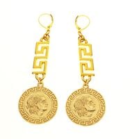 kolczyki z greckimi monetami (p15/tgu/13au)