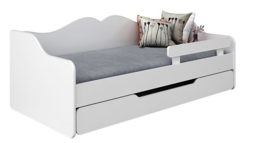 Łóżko dziecięce BELLA2 160x70 białe na Arena.pl