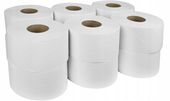 Papier Toaletowy Biały Celuloza Jumbo 2 warstwy do podajnika BIG Rola 12szt