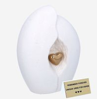 Piękna ceramiczna urna dla dziecka urna dla dziecka Tabliczka TAK