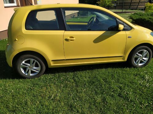 Skoda Citigo 3d - Listwy Boczne Drzwi Czarne na Arena.pl