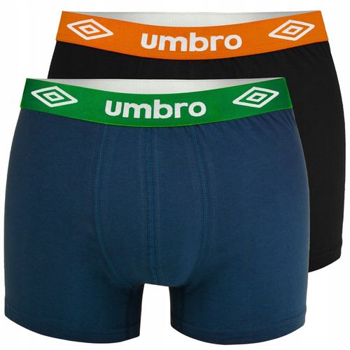 UMBRO Bokserki Męskie Zestaw 6 Sztuk MIX Kolorów Bawełna Rozmiar L na Arena.pl