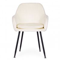 KRZESŁO TAPICEROWANE WELUROWE NOWOCZESNE MODERNHOME DO JADALNI