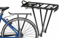Bagażnik do roweru UNIWERSALNY TYLNY MOCNY aluminiowy WZMOCNIONY rowerowy