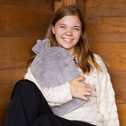 Duży termofor gumowy w pokrowcu Pasper XXL - 3500 ml - 8 godzin cieplnych na Arena.pl