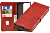 Etui portfel Wallet do Realme 14X 5G czerwony