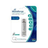 MediaRange USB-Stick 16 GB USB 3.1 combo