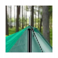 SŁUPKI NAMIOTOWE, KIJKI KEMPINGOWE DO MARKIZY, REGULOWANA, TELESKOPOWA