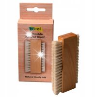 SZCZOTKA DO CZYSZCZENIA PŁYT WINYLOWYCH WINYL W-DOUBLE RECORD BRUSH GOAT