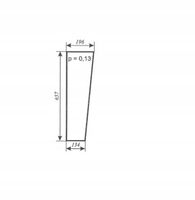 szyba przednia dolna, przód dolny do ciągnika Deutz-Fahr, Lamborghini, Same