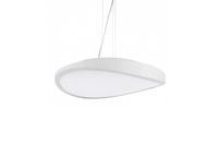 Wisząca lampa nowoczesna Circulo jadalniany żyrandol biały