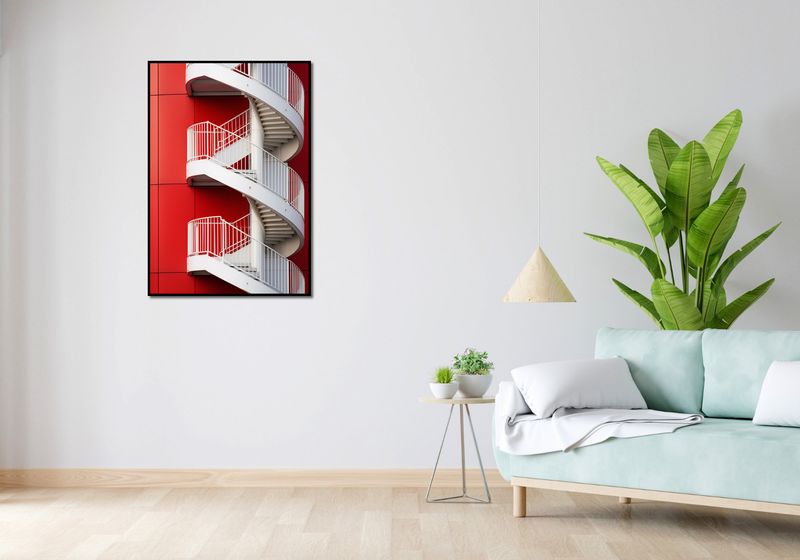 Plakat 68x98cm Schody do Niebios zdjęcie 4