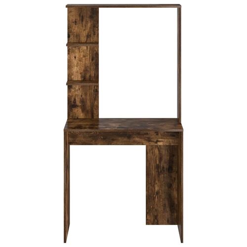 Biurko Wędzony dąb 78.5 x 37 x 154.5 cm Materiał drewnopochodny na Arena.pl