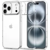 etui tech-protect flexair na iphone 17 pro - przezroczyste