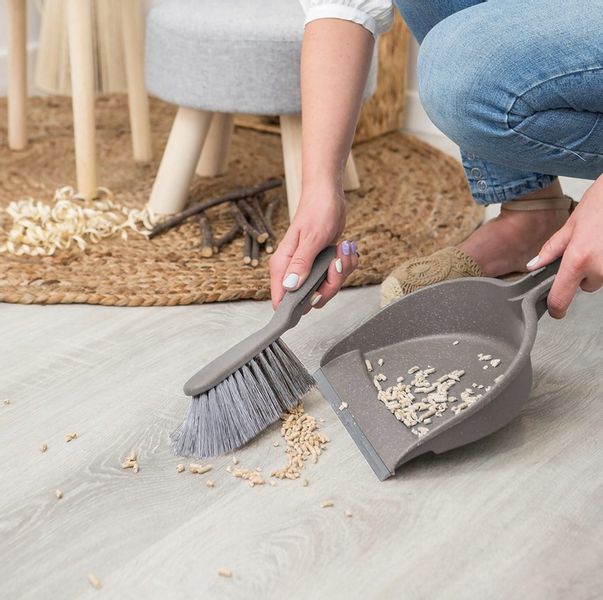 YORK zestaw ZMIOTKA szczotka SZUFELKA z gumą reSTART PRZYJAZNA ŚRODOWISKU zdjęcie 5